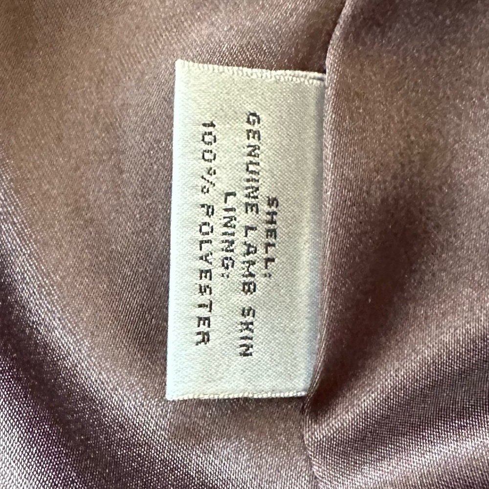 Preston & York Lambskin leather jacket - Picture 7 of 7